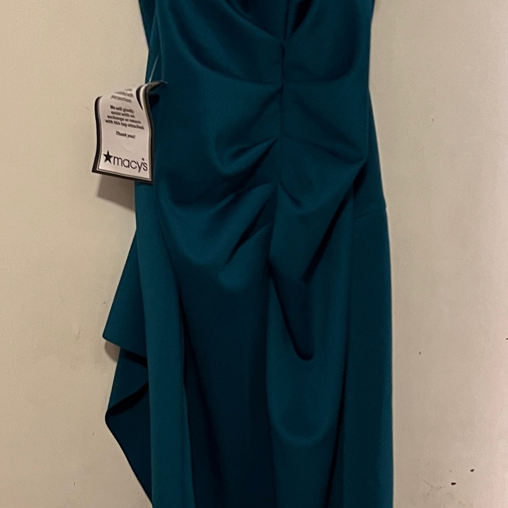 Escape Elegant Off the shoulder Dark Teal Dress - Picture 5 of 9